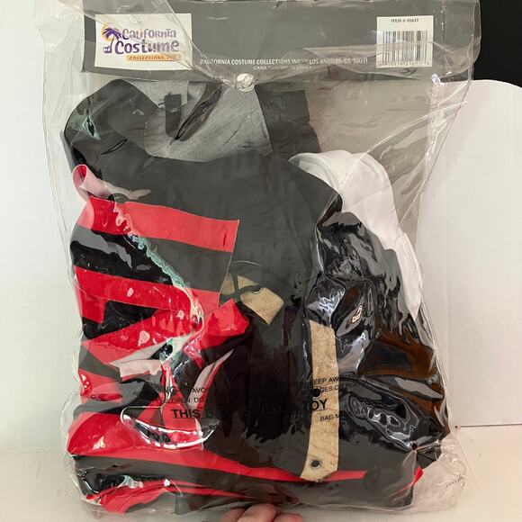 Men’s Halloween Adult Plus Size Costume CUT THROAT PIRATE, California Costume Co - Picture 3 of 4